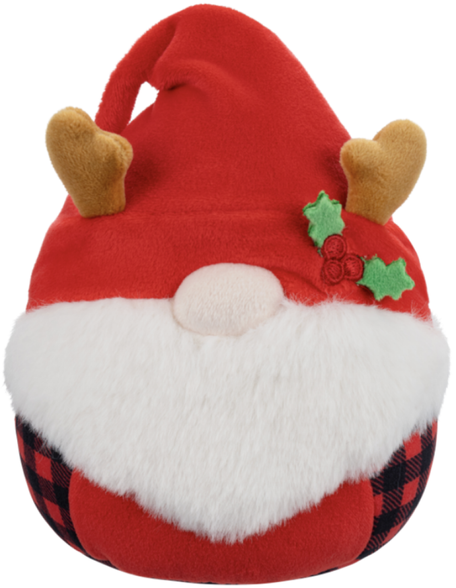 Squishmallows Vánoční skřítek - Eisenhower, 13 cm