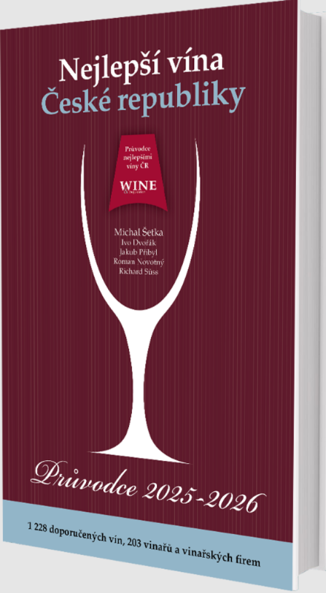 Kniha Nejlepší vína České republiky 2025/2026
