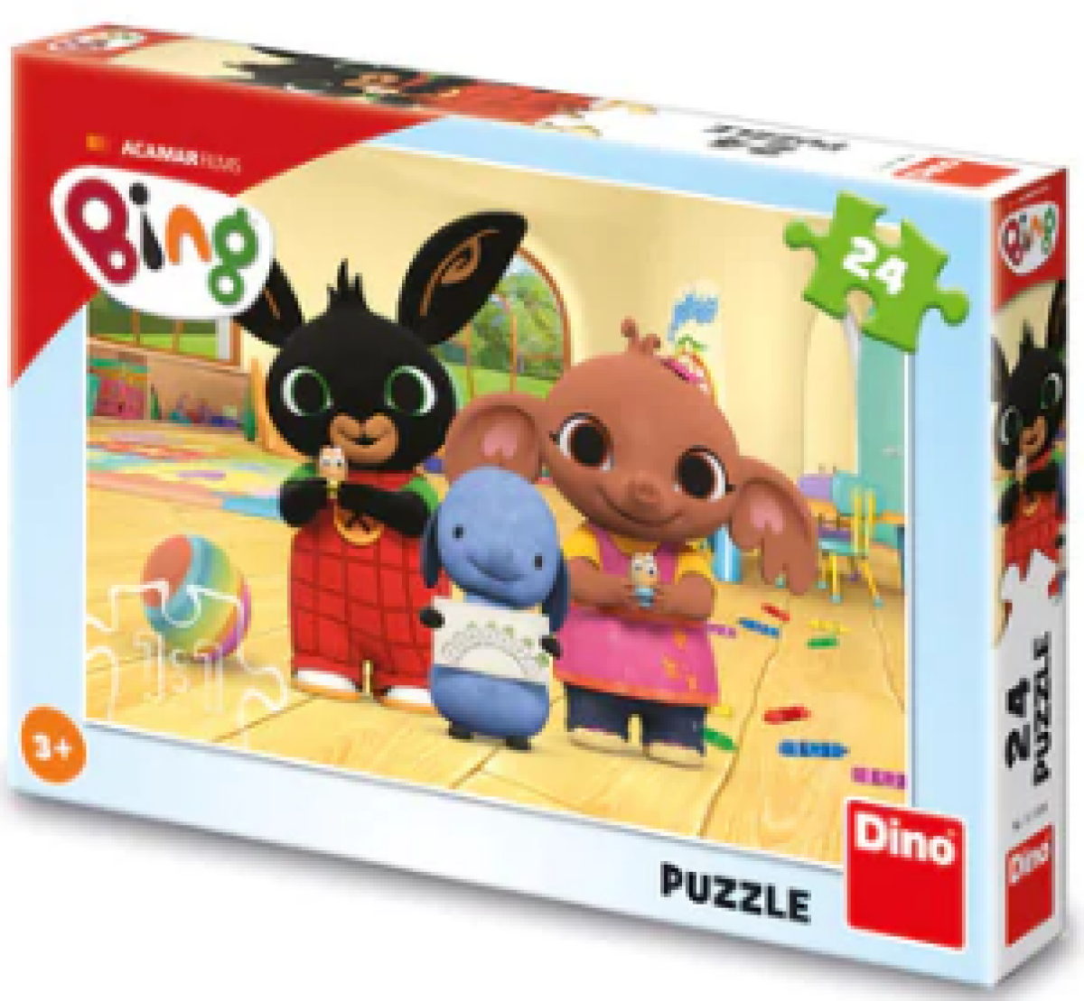 Puzzle Bing maluje 24 dílků - Neznámý