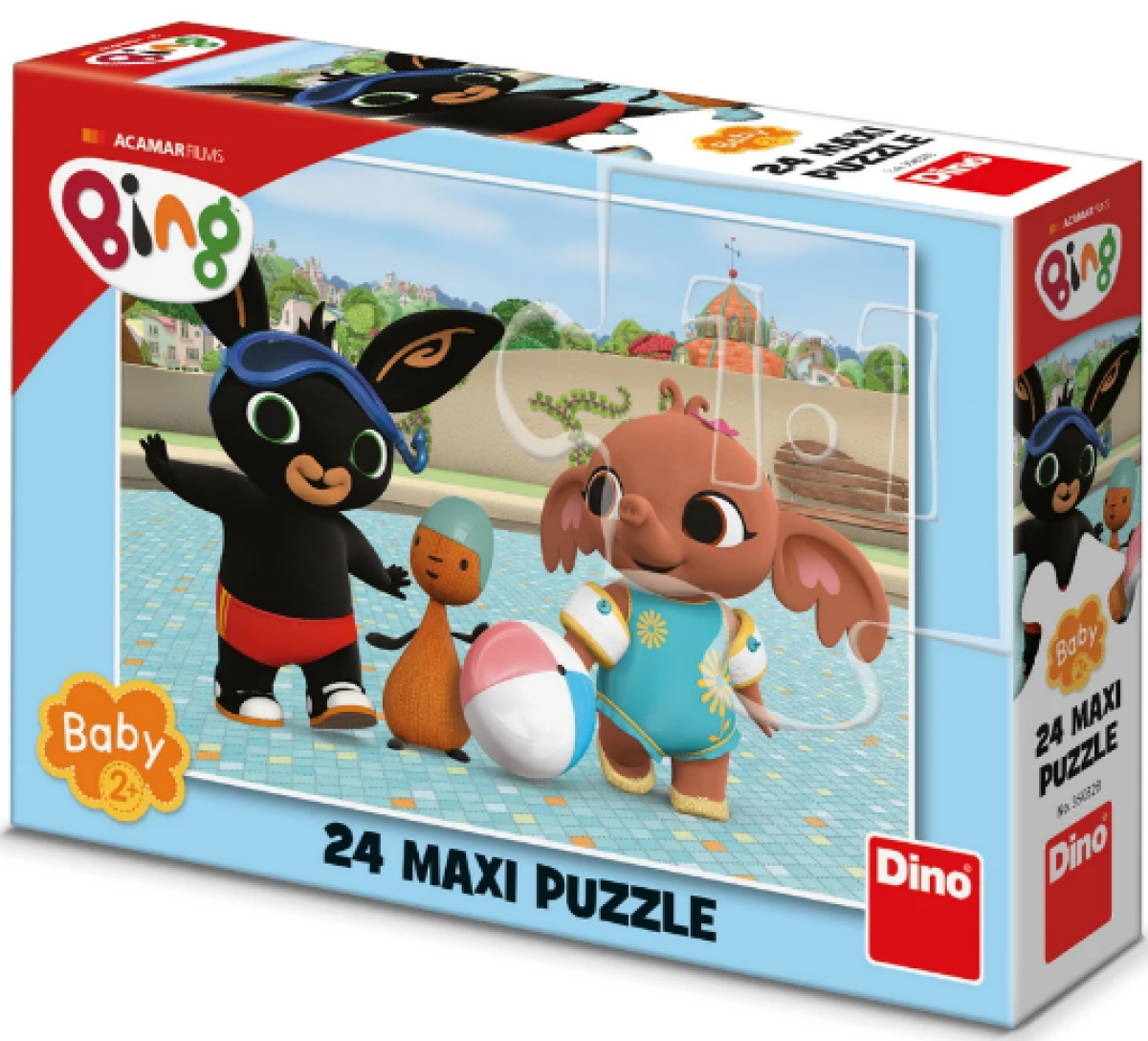 Puzzle Bing u bazénu 24 dílků maxi - Neznámý