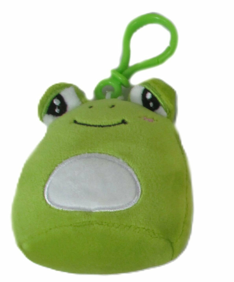 Plyšový přívěsek žába