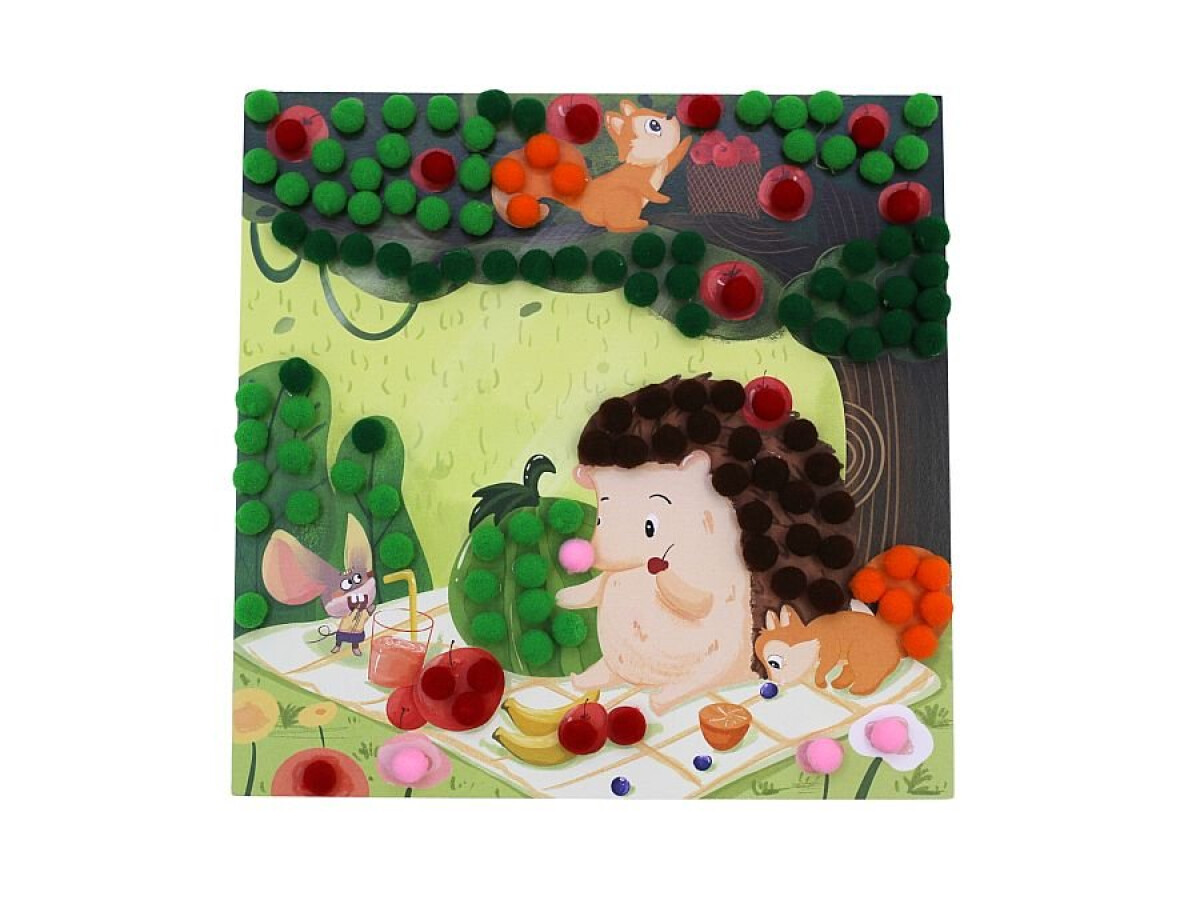 Pompom kreativní sada Zvířátka