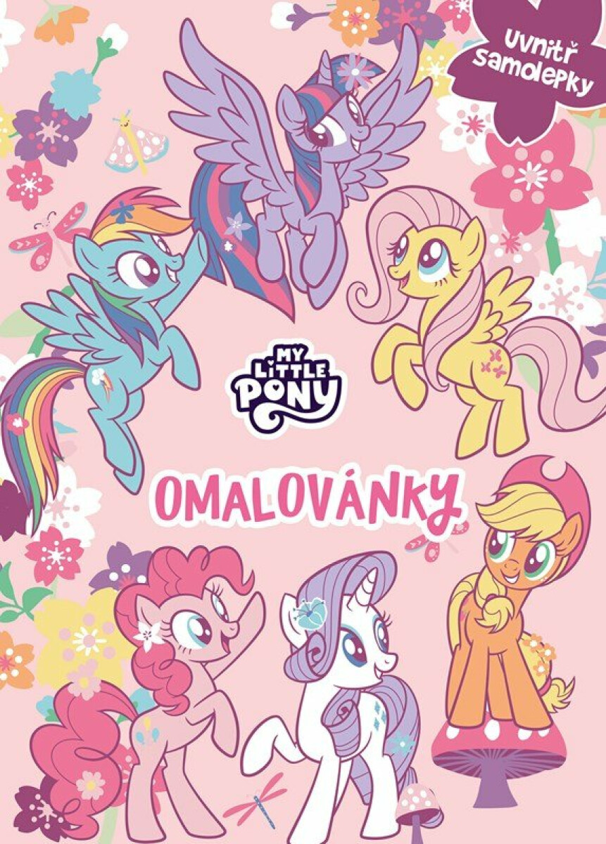 My Little Pony Omalovánky se samolepkami