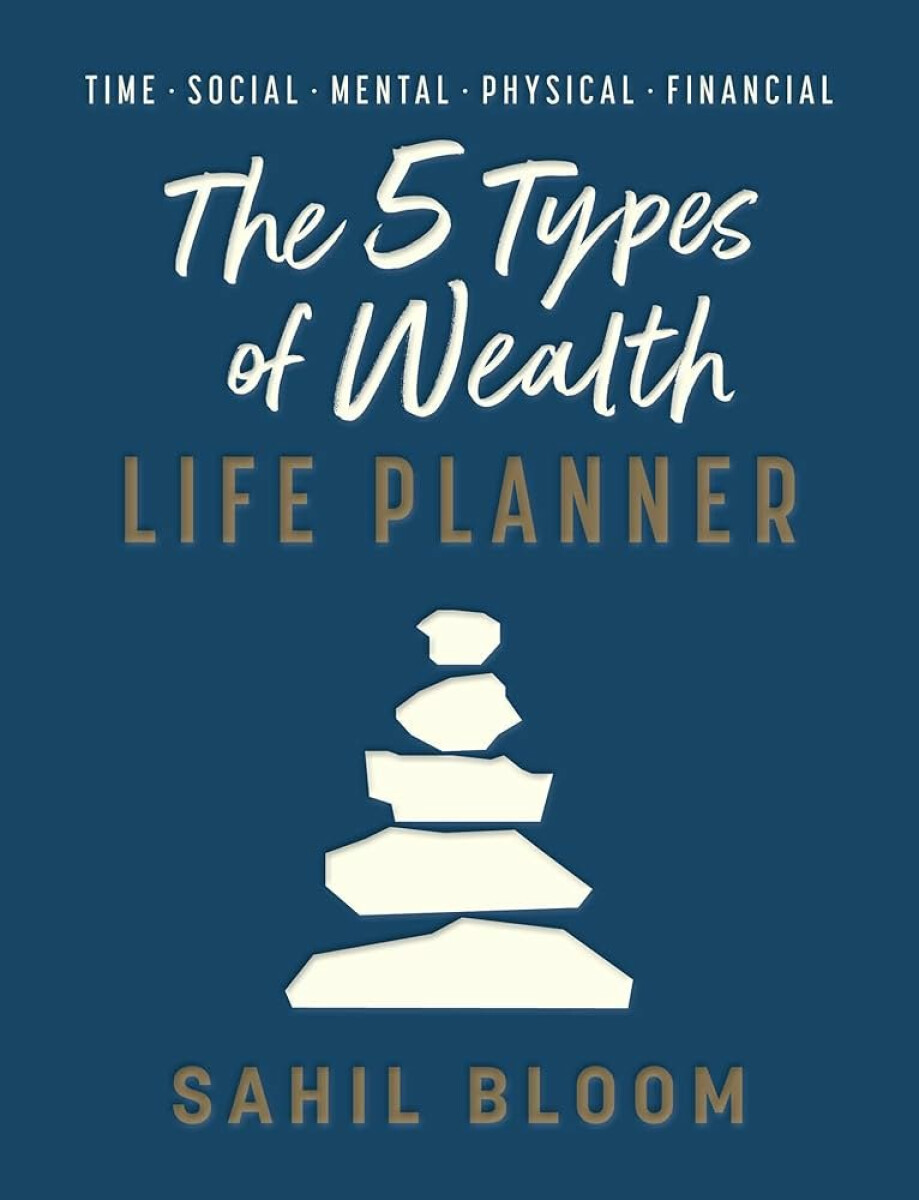Kniha The 5 Types of Wealth Life Planner