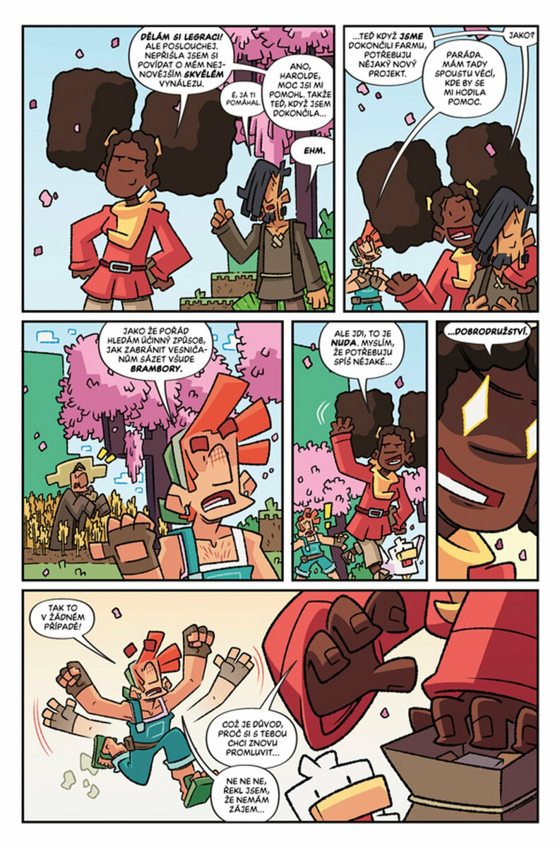 Minecraft komiks: Srdce z kamení 2 - Andrew Clemson (obrázek 4)
