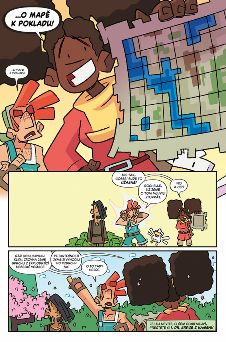 Minecraft komiks: Srdce z kamení 2 - Andrew Clemson (obrázek 5)