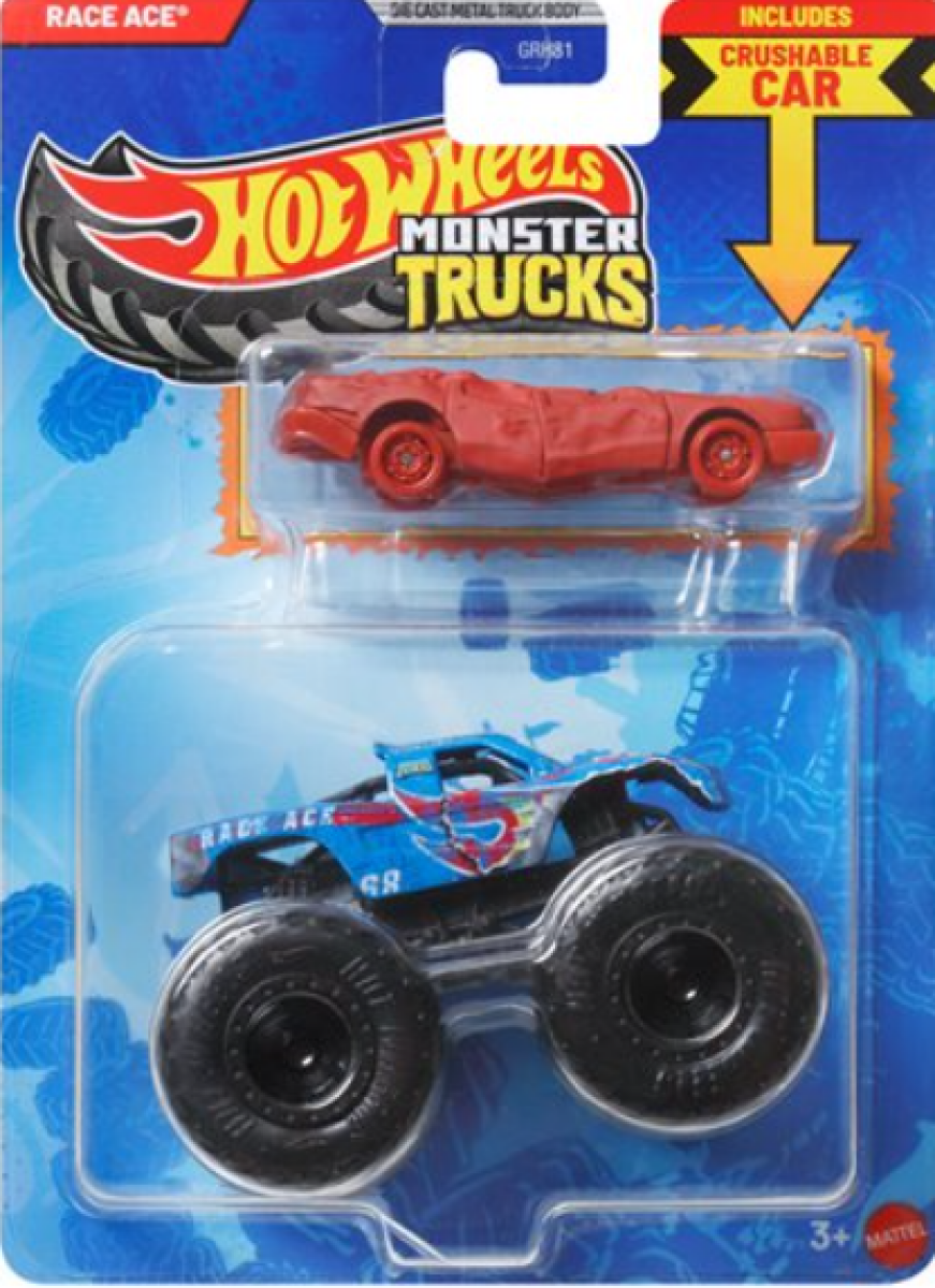Hot Wheels Monster Truck Race Ace