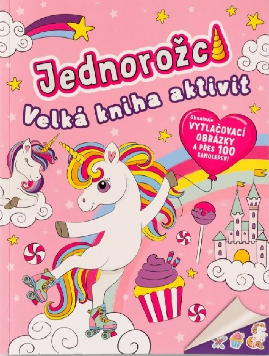 Kniha Jednorožci - Velká kniha aktivit