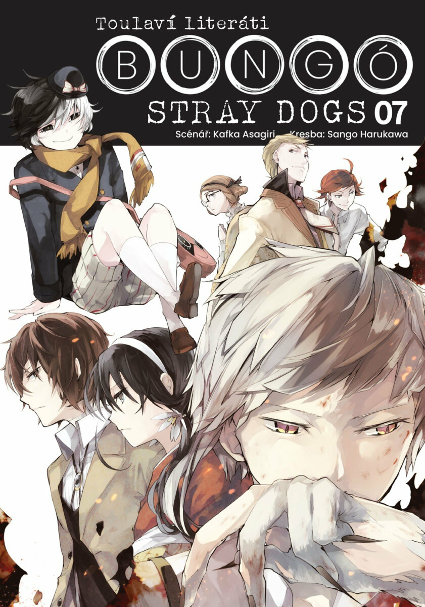 Kniha Bungó Stray Dogs - Toulaví literáti 7
