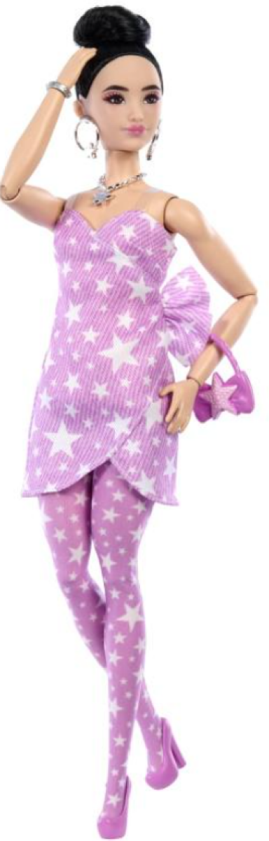 Barbie DELUXE style modelka s hvězdami