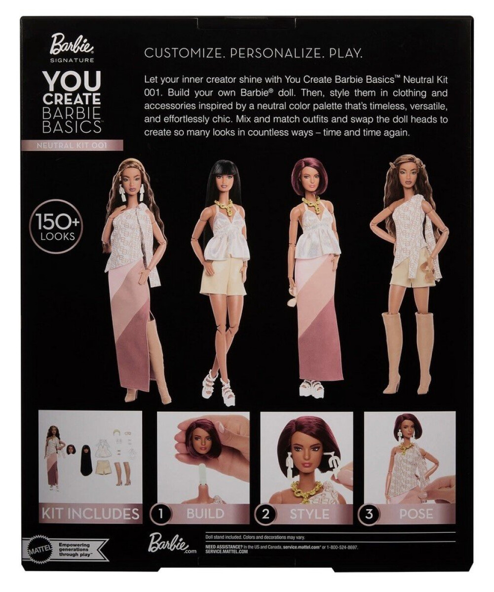 Barbie SIGNATURE BARBIE BASICS YOU CREATE (obrázek 5)