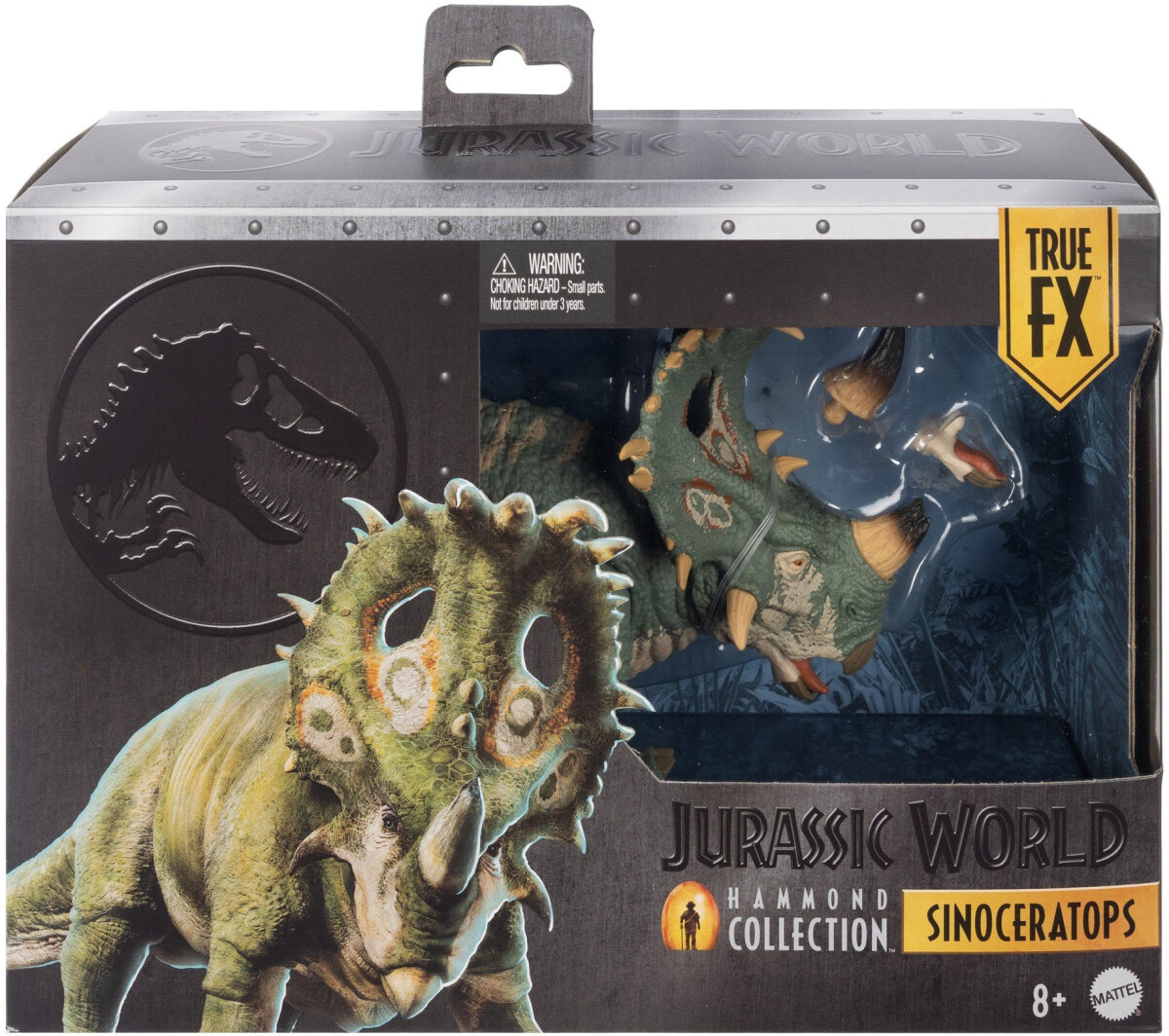 Jurrasic World  HAMMOND COLLECTION - SBĚRATELSKÝ SINOCERATOPS - JURASIC WORLD (JKG88)