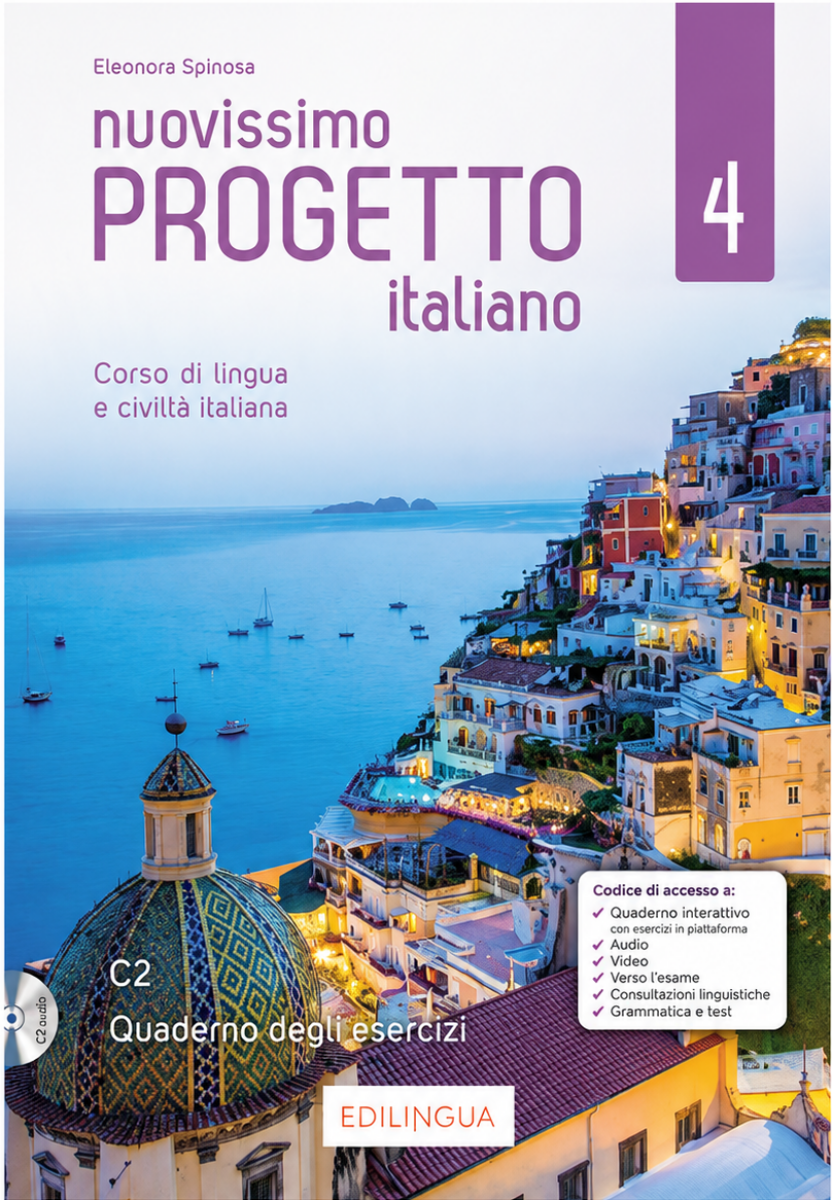 Kniha Nuovissimo Progetto italiano 4 + IDEE online code