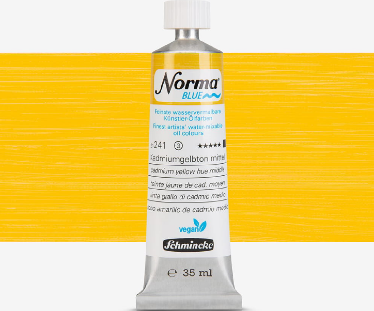 Olejová barva Norma Blue 35ml – 241 Cadmium yellow hue medium