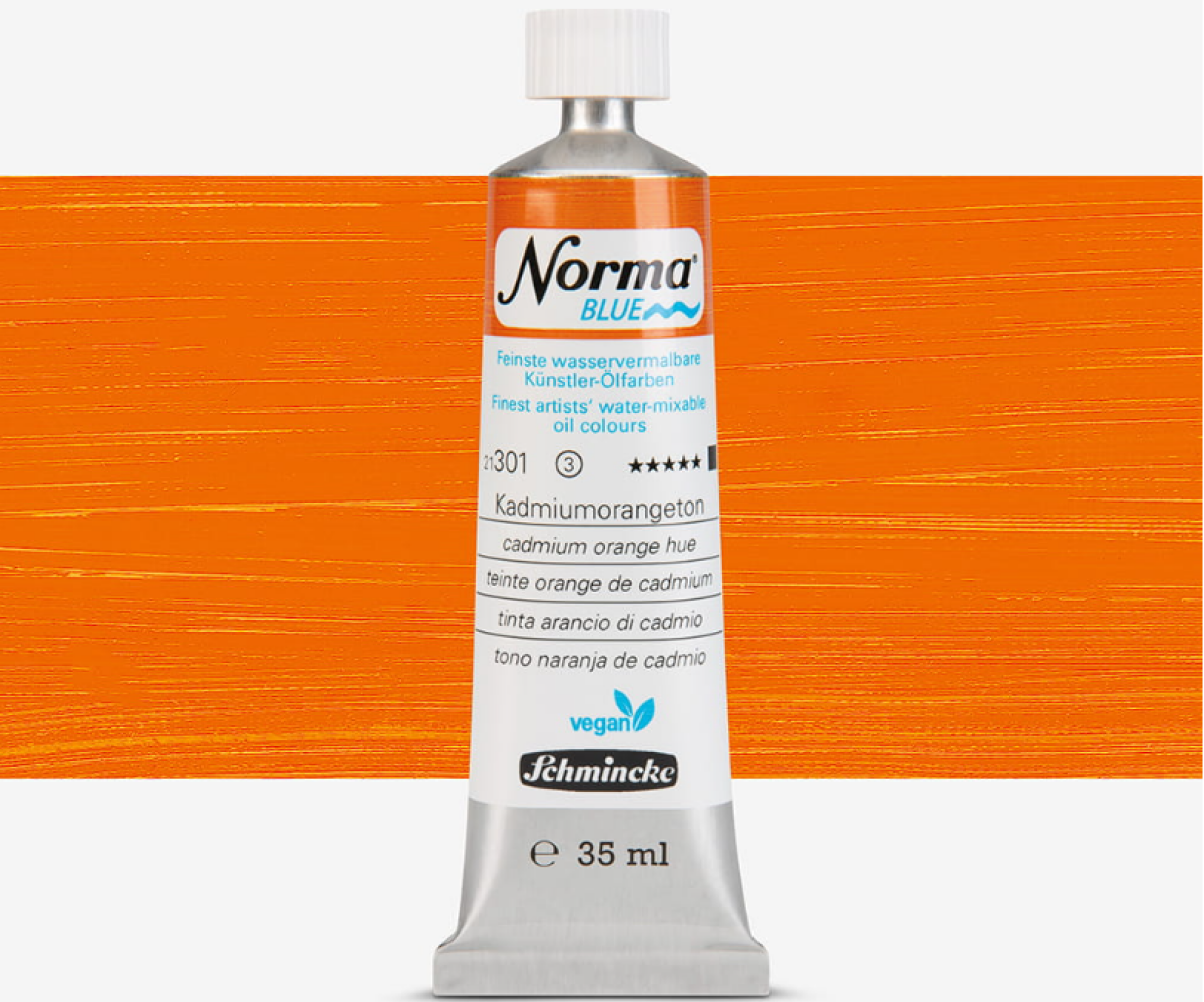 Olejová barva Norma Blue 35ml – 301 Cadmium orange hue