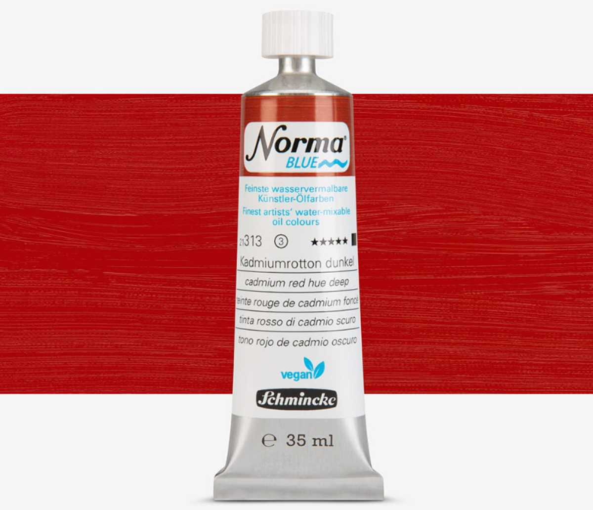 Olejová barva Norma Blue 35ml – 313 Cadmium red hue deep