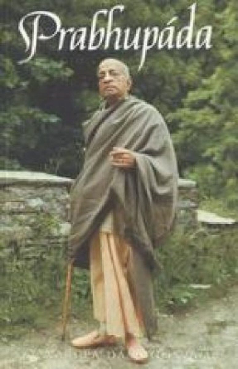 Kniha Prabhupáda (poškozená)