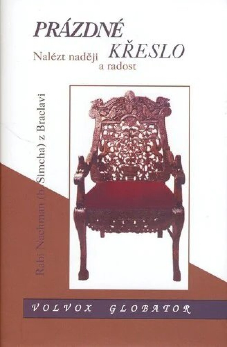 Kniha Prázdné křeslo: Nalézt naději a radost (poškozená)