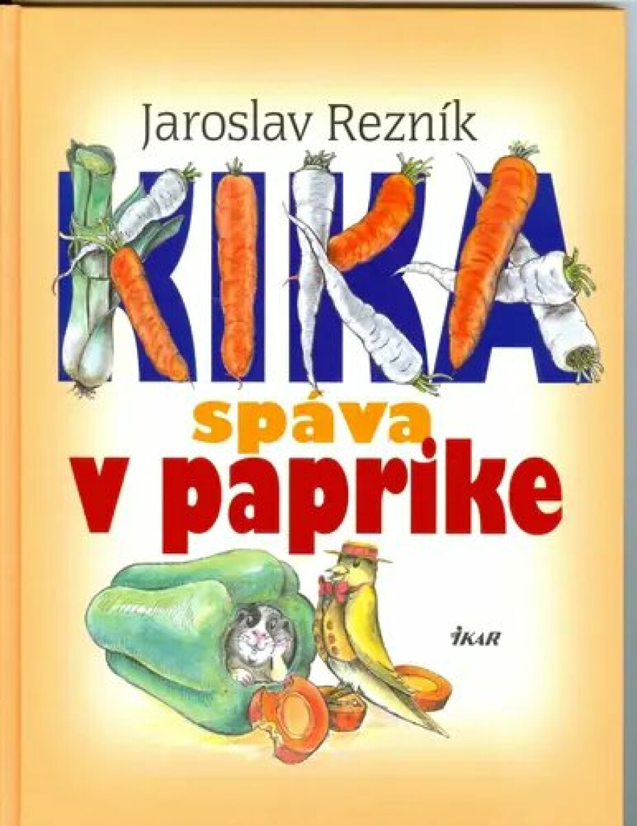 Kniha Kika spáva v paprike