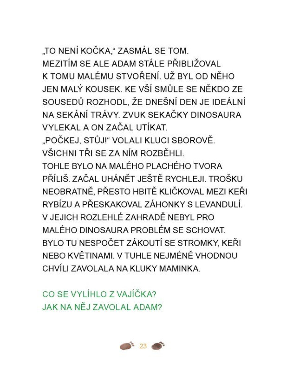 Čteme sami – genetická metoda - Dinosauří vajíčko - Jana Burešová (obrázek 3)