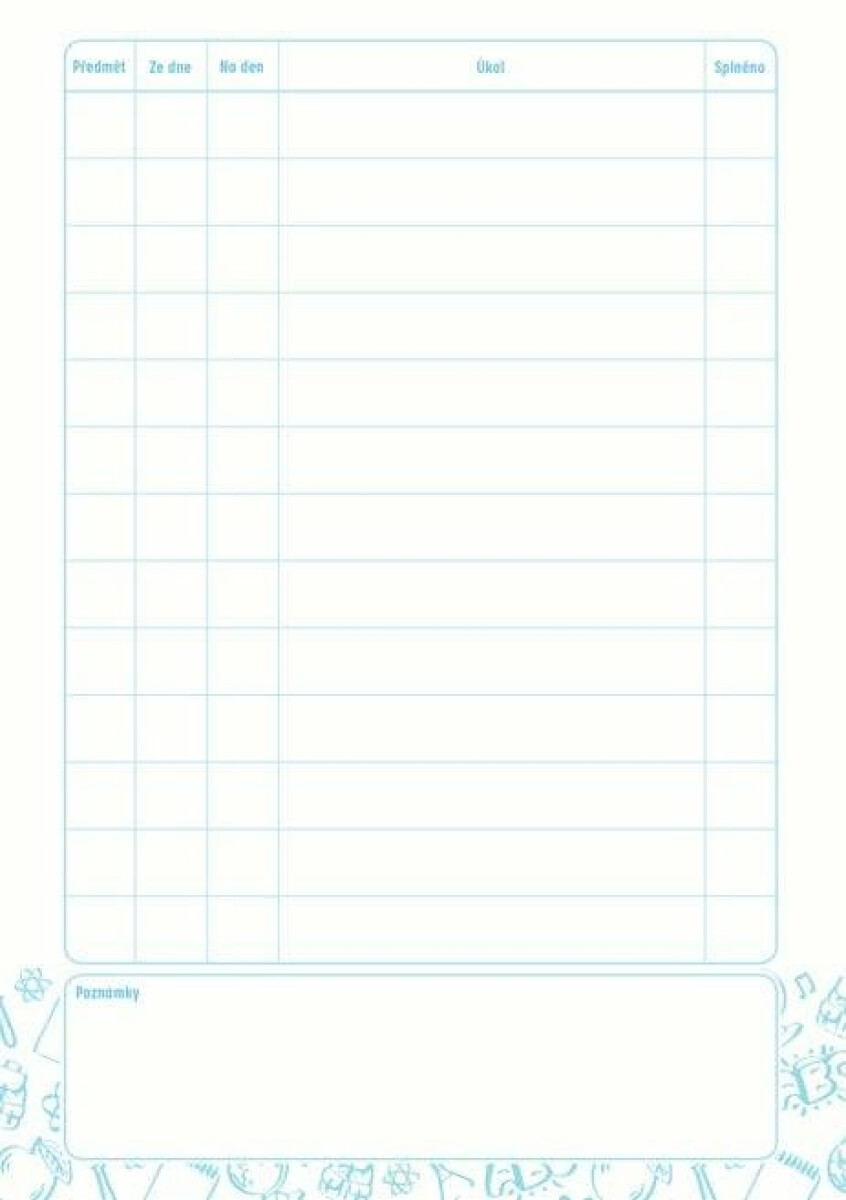 Úkolníček MFP A5 Formule