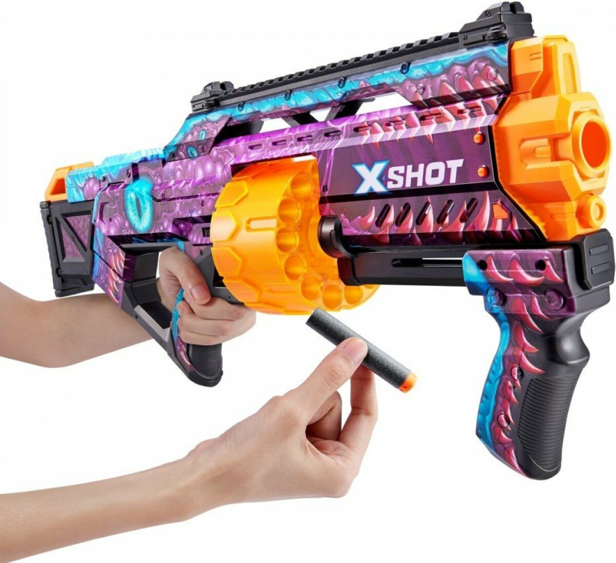 XSHOT Skins Dread Foam Dart Blaster – pěnová pistole na náboje