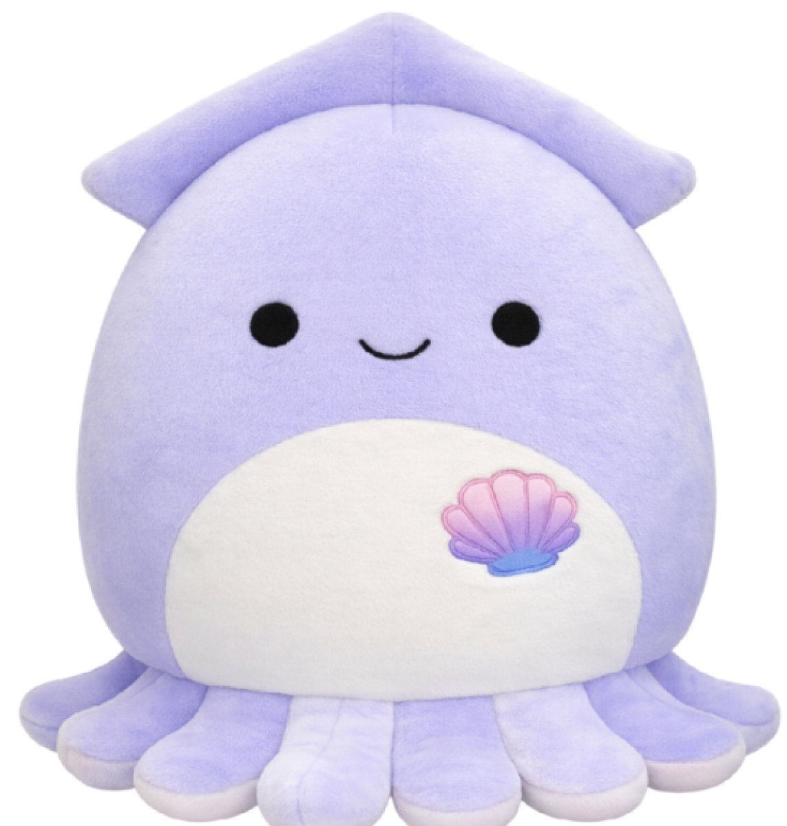 SQUISHMALLOWS Fialová oliheň - Stacy, 13 cm