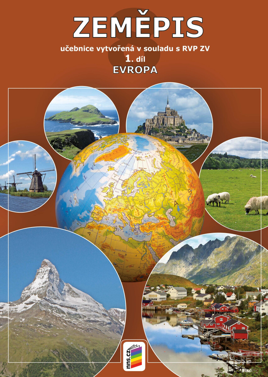 Kniha Zeměpis 8, 1. díl - Evropa - učebnice