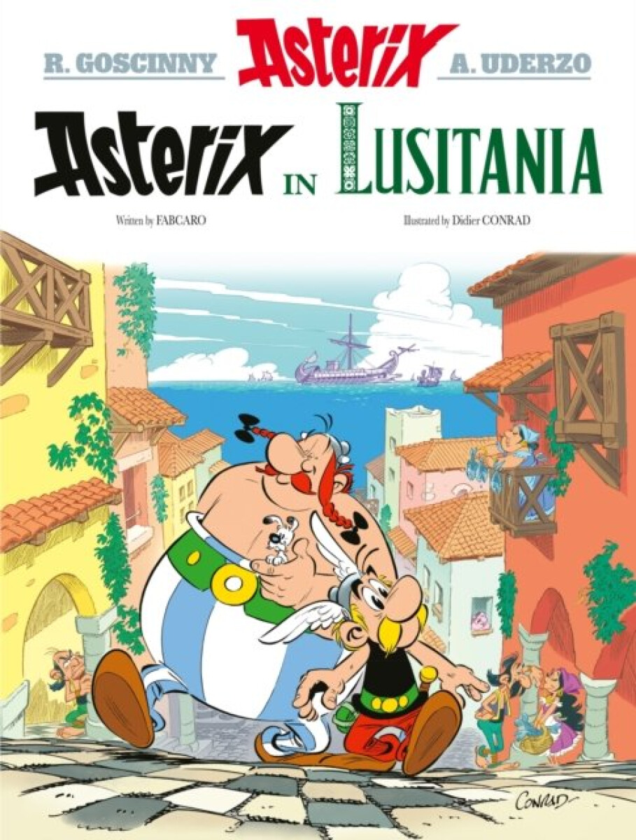 Kniha Asterix in Lusitania