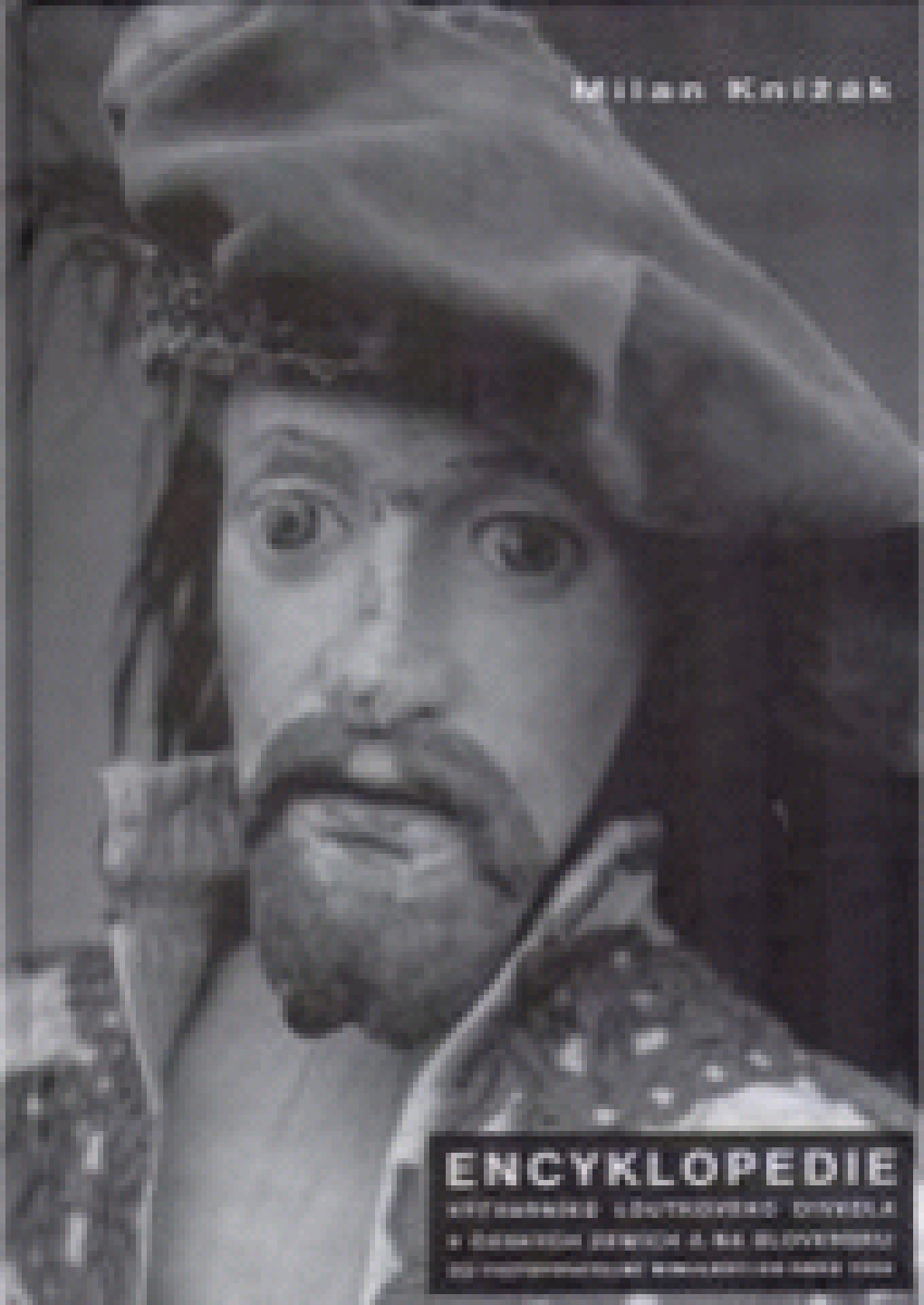 Kniha Encyklopedie výtvarníků loutkového divadla v českých zemích a na Slovensku I+II (poškozená)