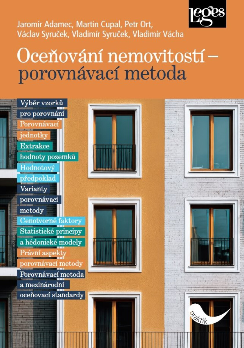 Kniha Oceňování nemovitostí - porovnávací metoda