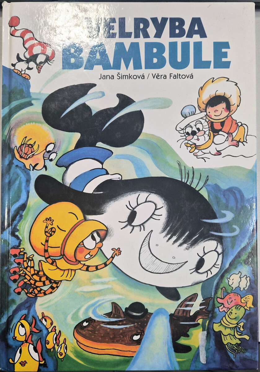 Kniha Velryba Bambule (poškozená)