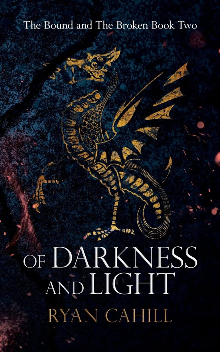 Kniha Of Darkness and Light (poškozená)