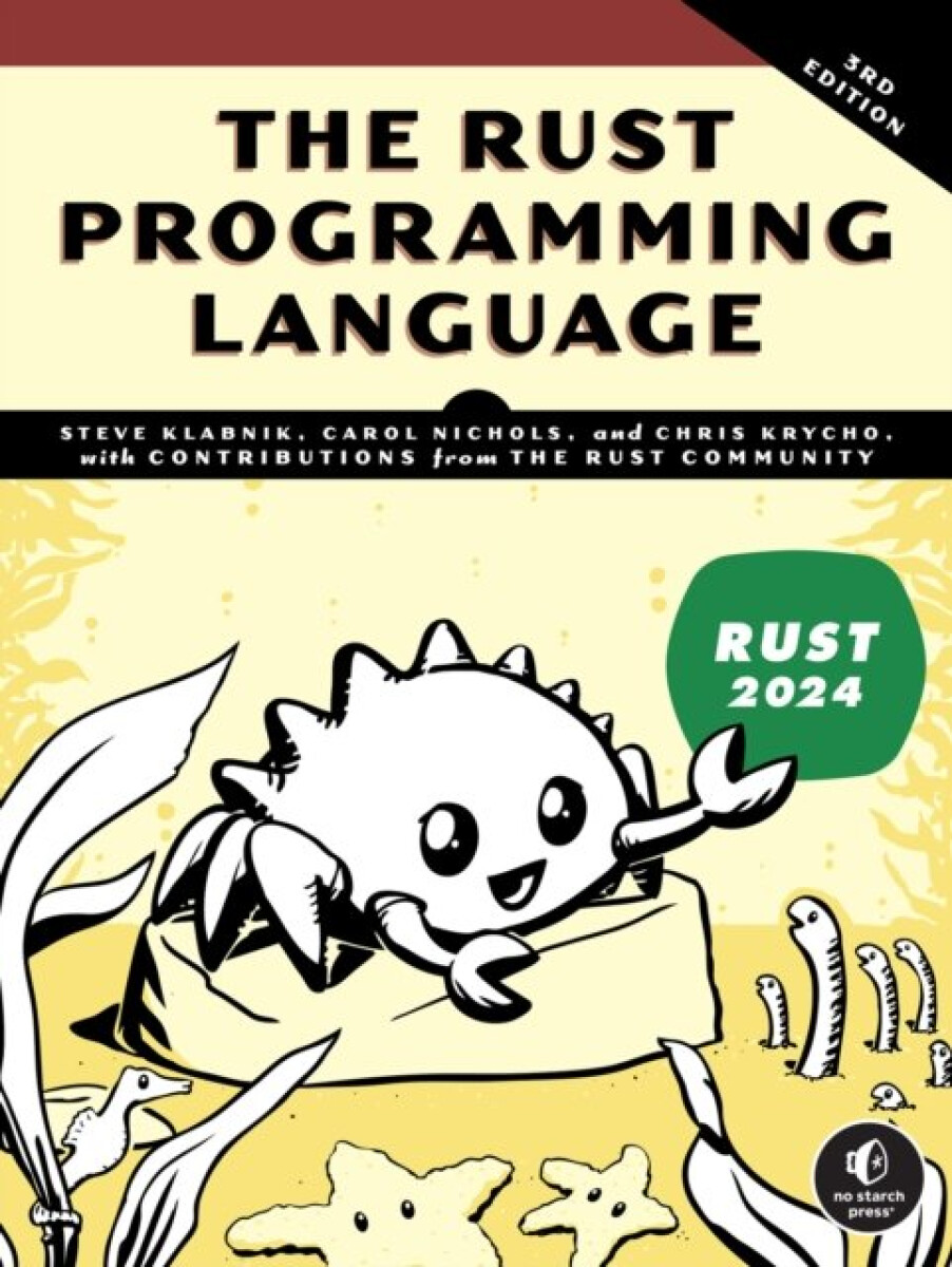 Kniha The Rust Programming Language, 3rd Edition