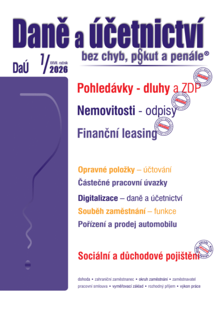 Kniha DaÚ 7/2026 Daně a účetnictví bez chyb, pokut a penále