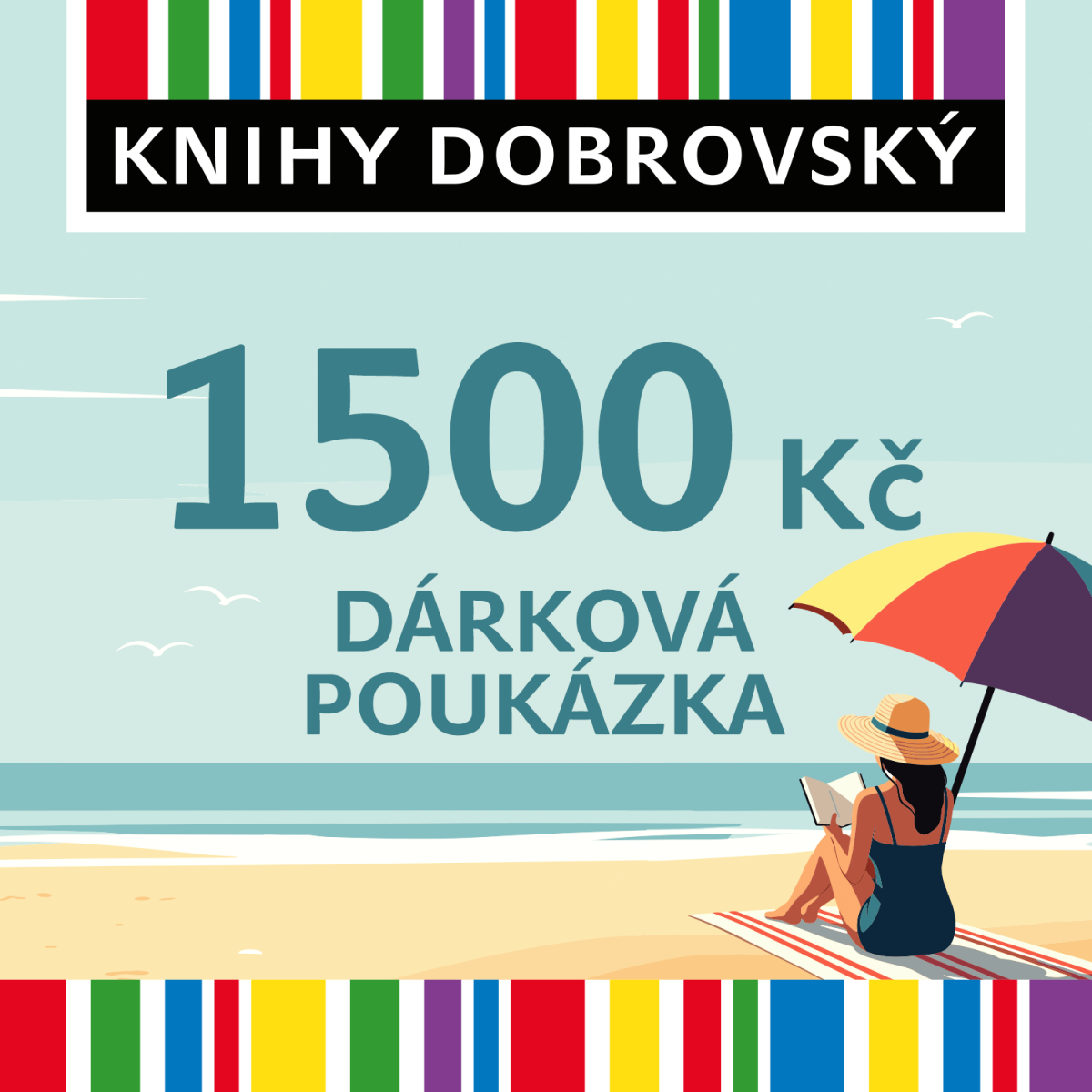 Letní elektronická dárková poukázka 1500 Kč