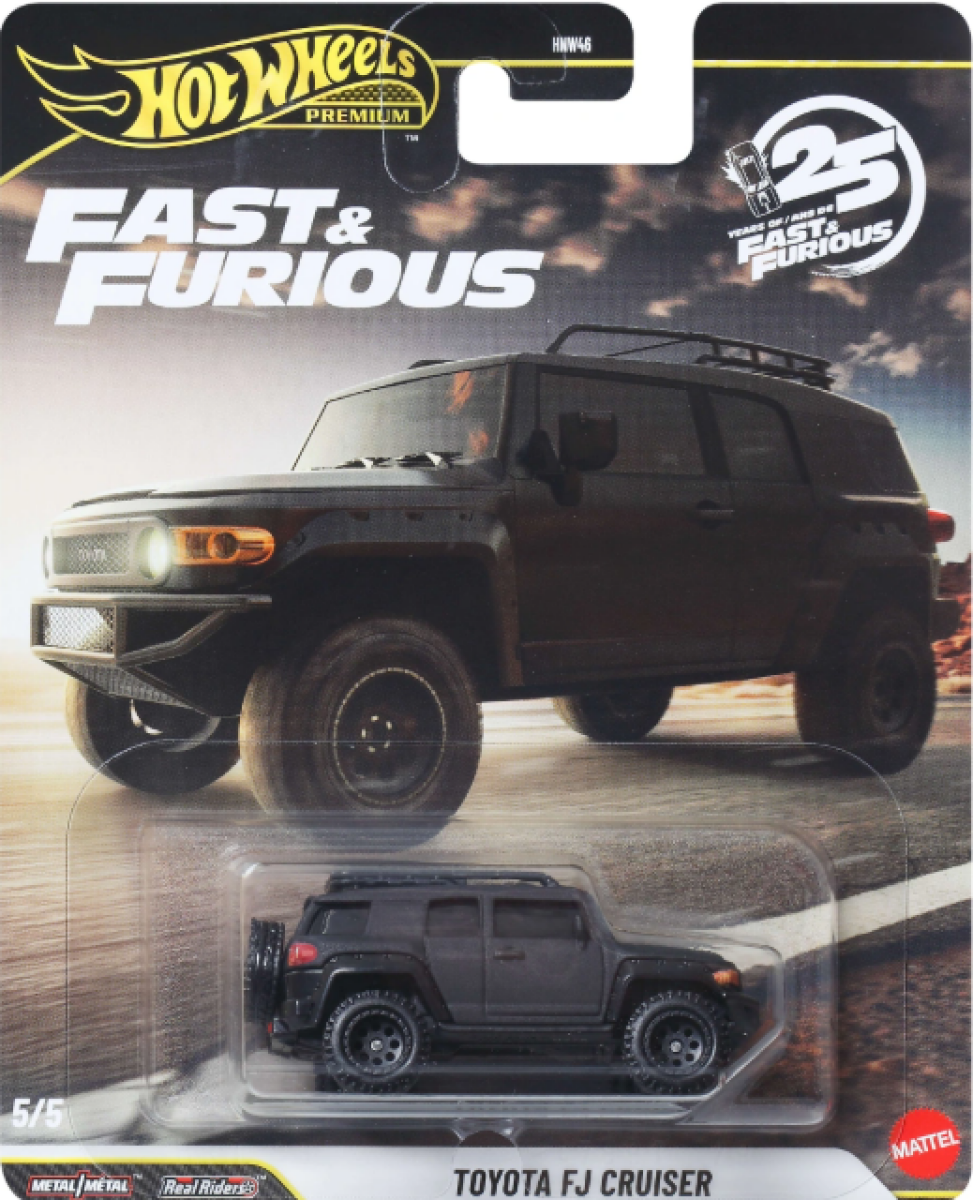 Hot Wheels Premium Fast & Furious - Toyota FJ Cruiser