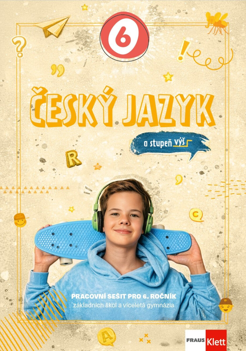 Kniha Český jazyk 6 - O stupeň výš