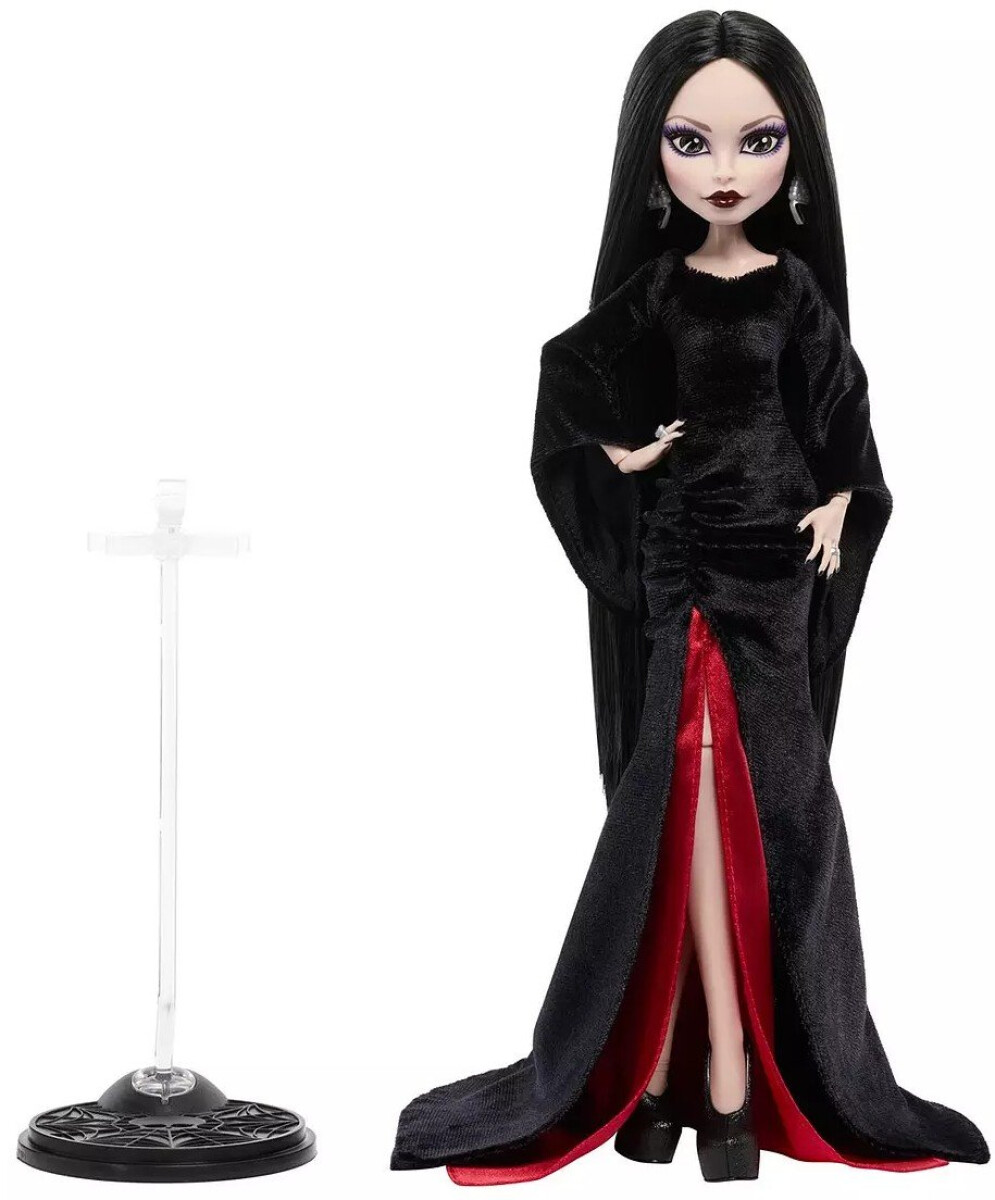 Monster high panenka - Morticia Addams (obrázek 4)