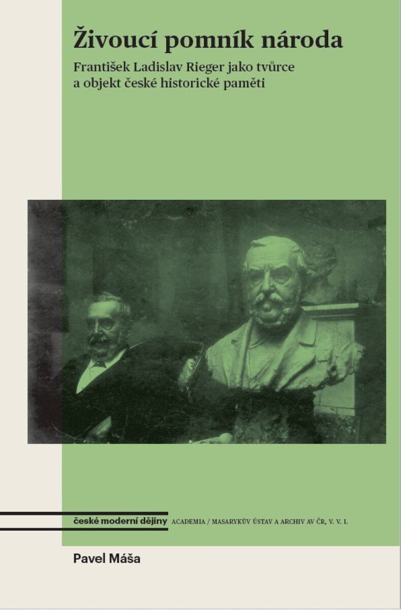 Kniha Živoucí pomník národa - František Ladislav Rieger jako tvůrce a objekt české historické paměti