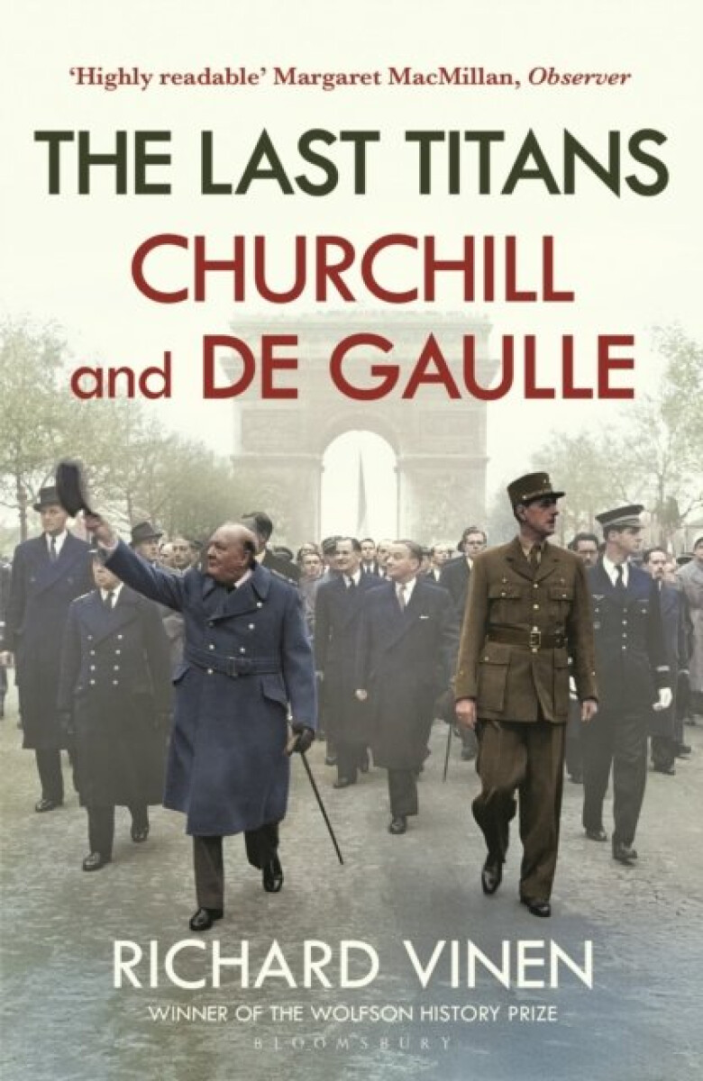 Kniha The Last Titans: Churchill and de Gaulle