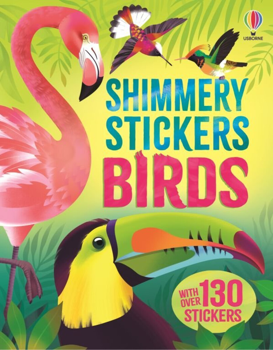 Kniha Shimmery Stickers Birds