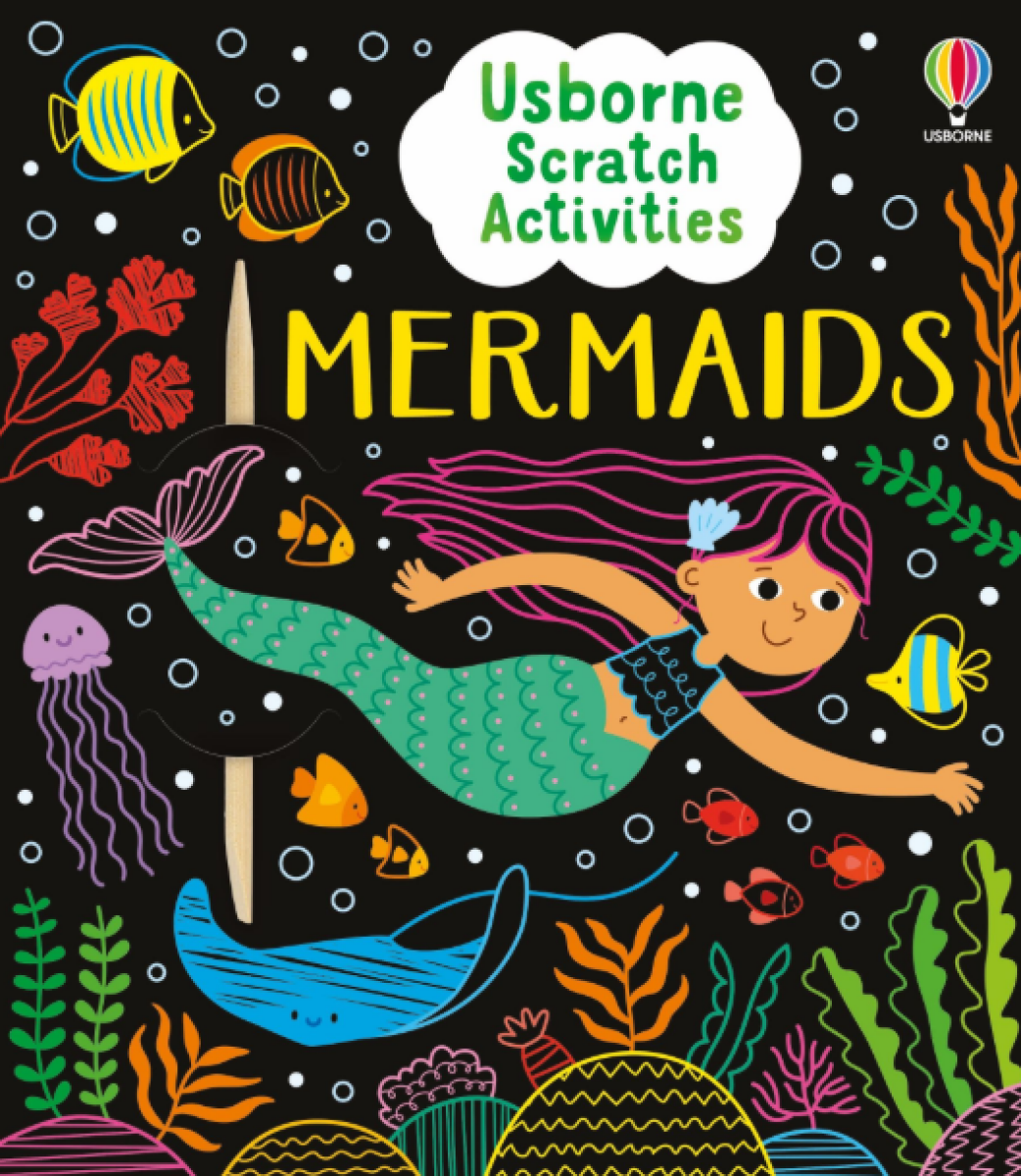 Kniha Usborne Scratch Activities Mermaids