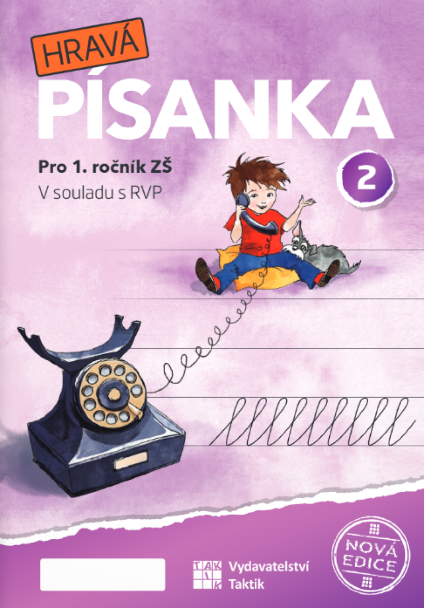 Hravá písanka pro 1.ročník - 2.díl koupíte na Knihydobrovsky.cz