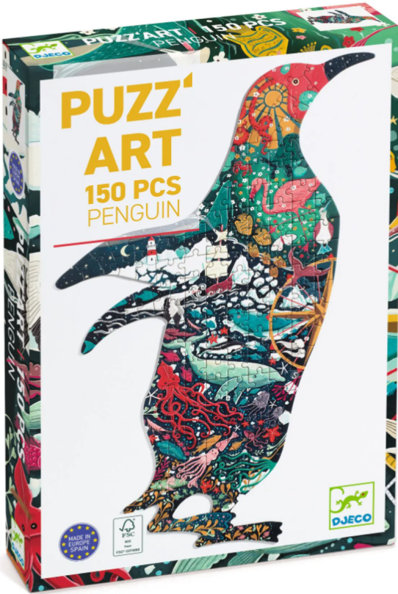 DJECO Puzzle Tučňák - 150 pcs