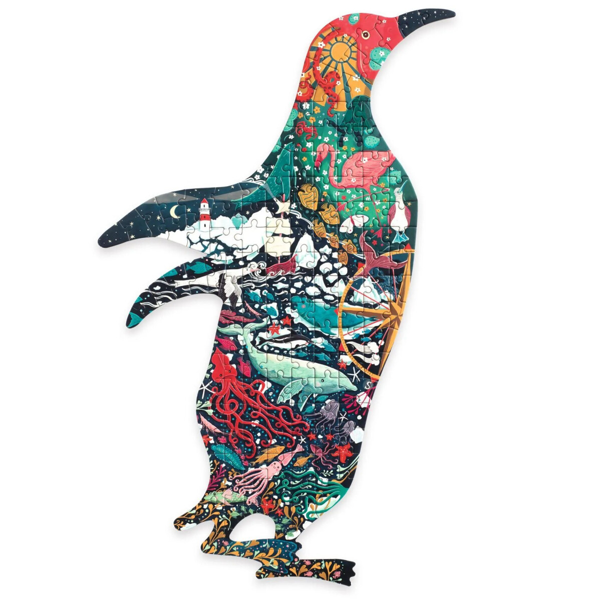 DJECO Puzzle Tučňák - 150 pcs (obrázek 4)