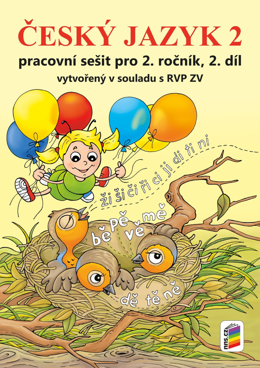 Kniha Český jazyk 2, 2. díl s Agátou - (barevný pracovní sešit) (2-64)