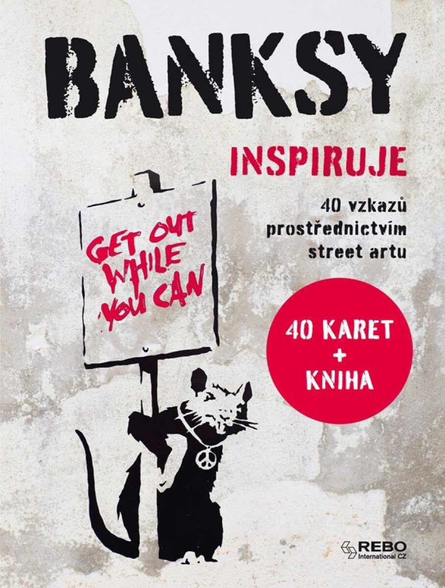 Kniha Banksy inspiruje
