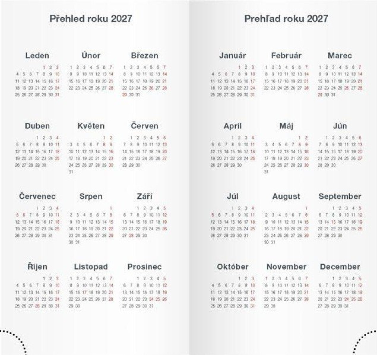 Diář 2027 béžový s gumkou (obrázek 4)