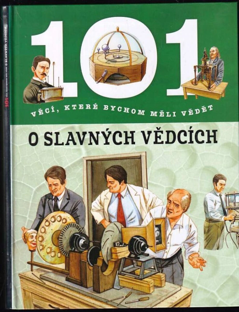 Kniha 101 věcí o slavných vědcích